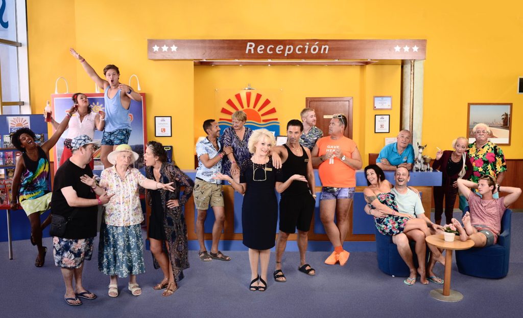 Promo shot from Benidorm